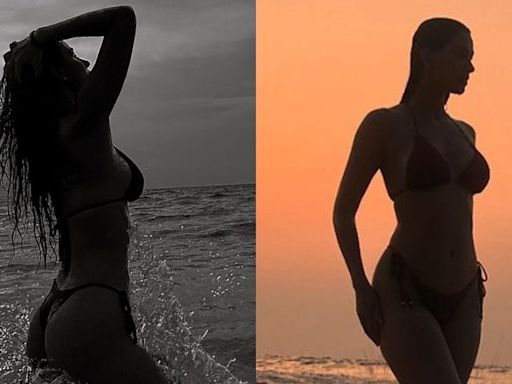 Sexy Photos! Disha Patani Slips Into a Bikini For a Dip in the Ocean, Hot Pics Go Viral - News18