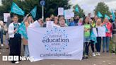 St Neots academy teachers strike as school 'haemorrhages' staff