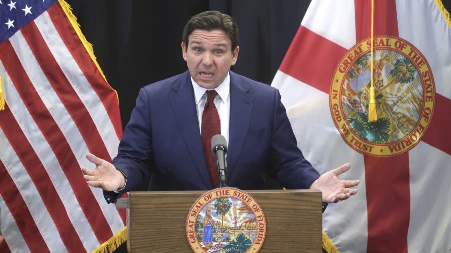 DeSantis warns of potential expulsion for student protesters in Florida