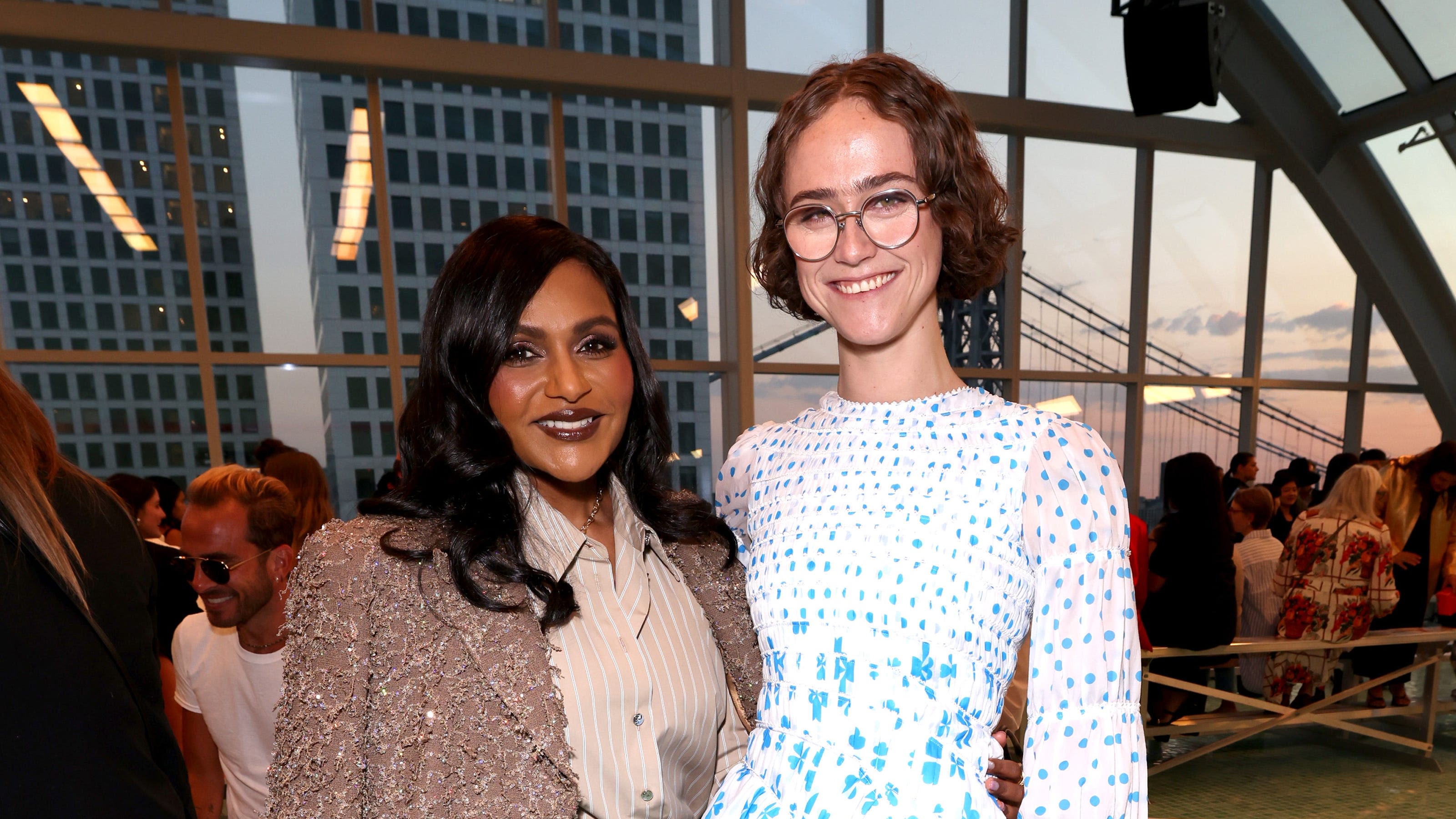 DNC meets Olympics: Ella Emhoff, Mindy Kaling, Suni Lee sit front row at Tory Burch NYFW show