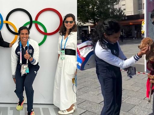 2024 Paris Olympics: Ram Charan-Upasana watch PV Sindhu’s match, get a special tour by the badminton star