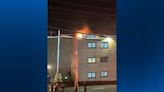 Crews respond to fire on roof of Robert Morris University dorm
