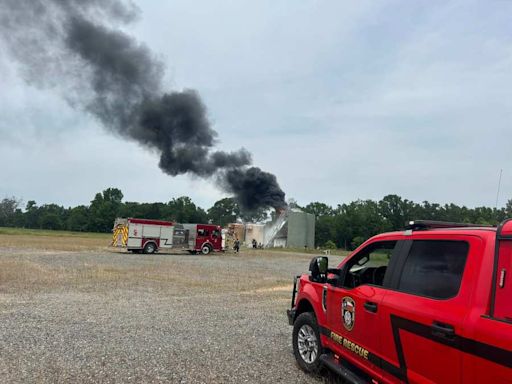 Oil tank explodes near Troup, firefighters respond