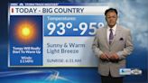 Abilene area forecast: Thursday June 13th