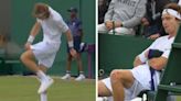 Andrey Rublev explains smashing himself with rackets after Wimbledon outburst