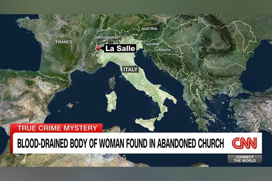 Woman found dead with blood drained from body in Italian church was searching for ghosts, say police - East Idaho News