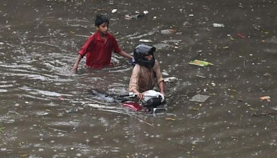 Pakistan’s cultural capital sees record rainfall, flooding streets and affecting life