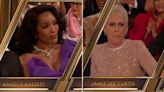Angela Bassett accused of being 'sore loser' in viral Oscar moment after Jamie Lee Curtis' win