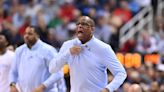 UNC basketball coach Hubert Davis talks bench philosophy, noise and testing the Tar Heels