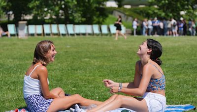 Hottest day of the year recorded in London as temperature soars to 31.2C at Heathrow