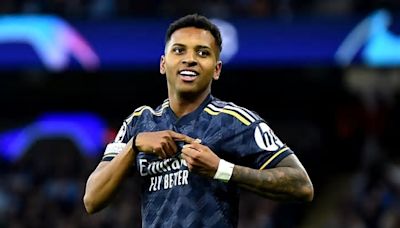 Gol de Rodrygo (Manchester City, 0 - Real Madrid, 1)