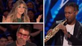 'AGT' judges Heidi Klum and Simon Cowell don't sway as B Thompson plays Tina Turner classic