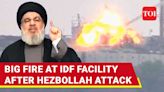 Hezbollah Drops Bomb On Israeli Army Facility; Video Shows Dramatic Explosion | International - Times of India Videos