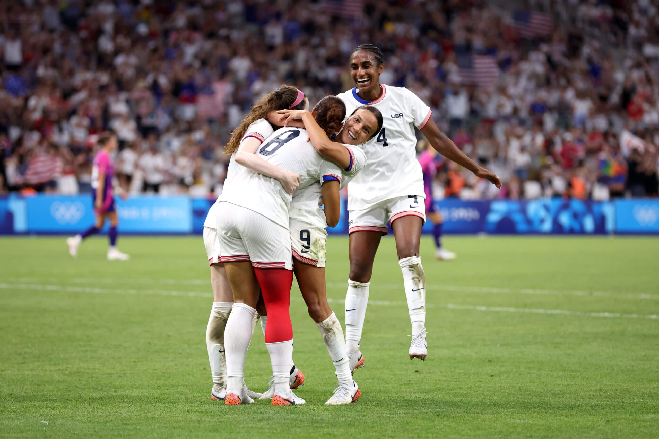 USWNT 4-1 Germany: U.S. finds scoring groove to secure knockout spot at 2024 Olympics