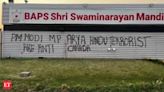 Canada: Another Hindu temple vandalised, MP calls for action - The Economic Times