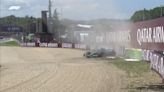 Accidente de Fernando Alonso que le complica las cosas antes de la clasificación de Imola