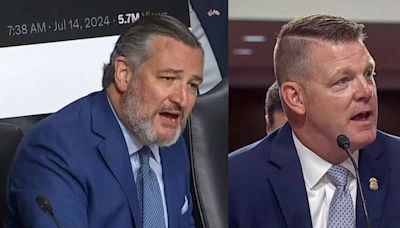 'Stop interrupting!' Ted Cruz screams at Secret Service witness at heated Senate hearing