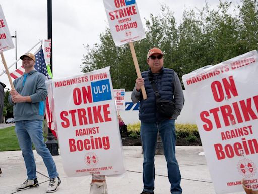 Boeing strike tests which side can best withstand financial losses