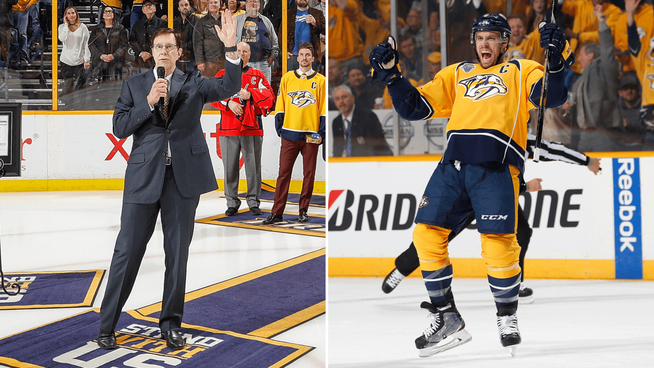 Poile, Weber 'Honored Beyond Belief' by Hockey Hall of Fame Inductions | Nashville Predators