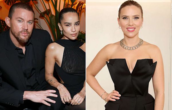 Scarlett Johansson Is a Fan of Channing Tatum and Zoë Kravitz's Romance: 'He's Dating One of My Favorite People!'