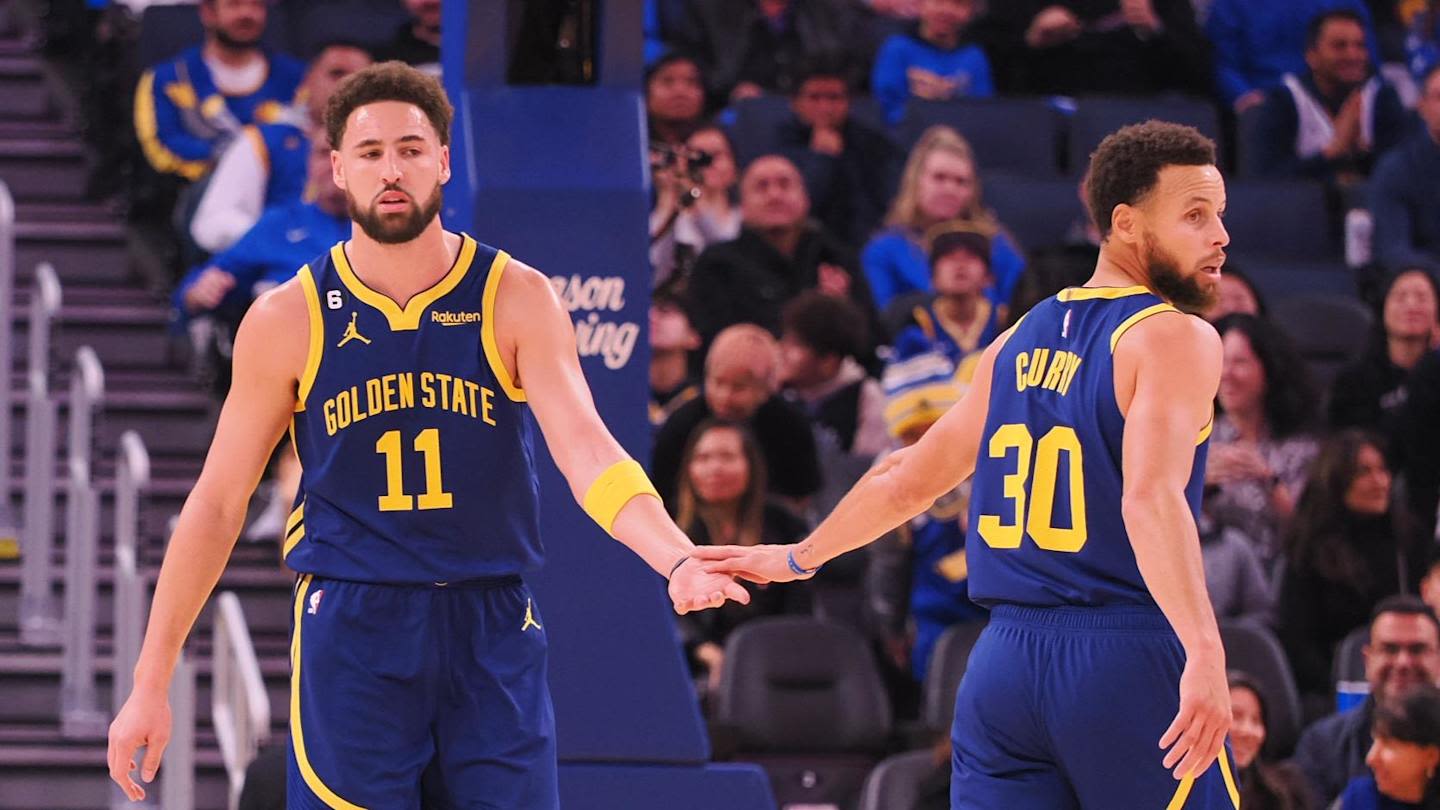 Steph Curry Reunites With Former Golden State Warriors Teammate Klay Thompson