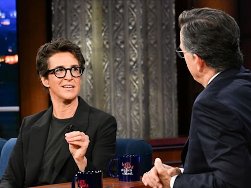 Rachel Maddow Tells Colbert Why Trump and Vance Won’t Quit ‘Racist’ Pet-Eating Hoax