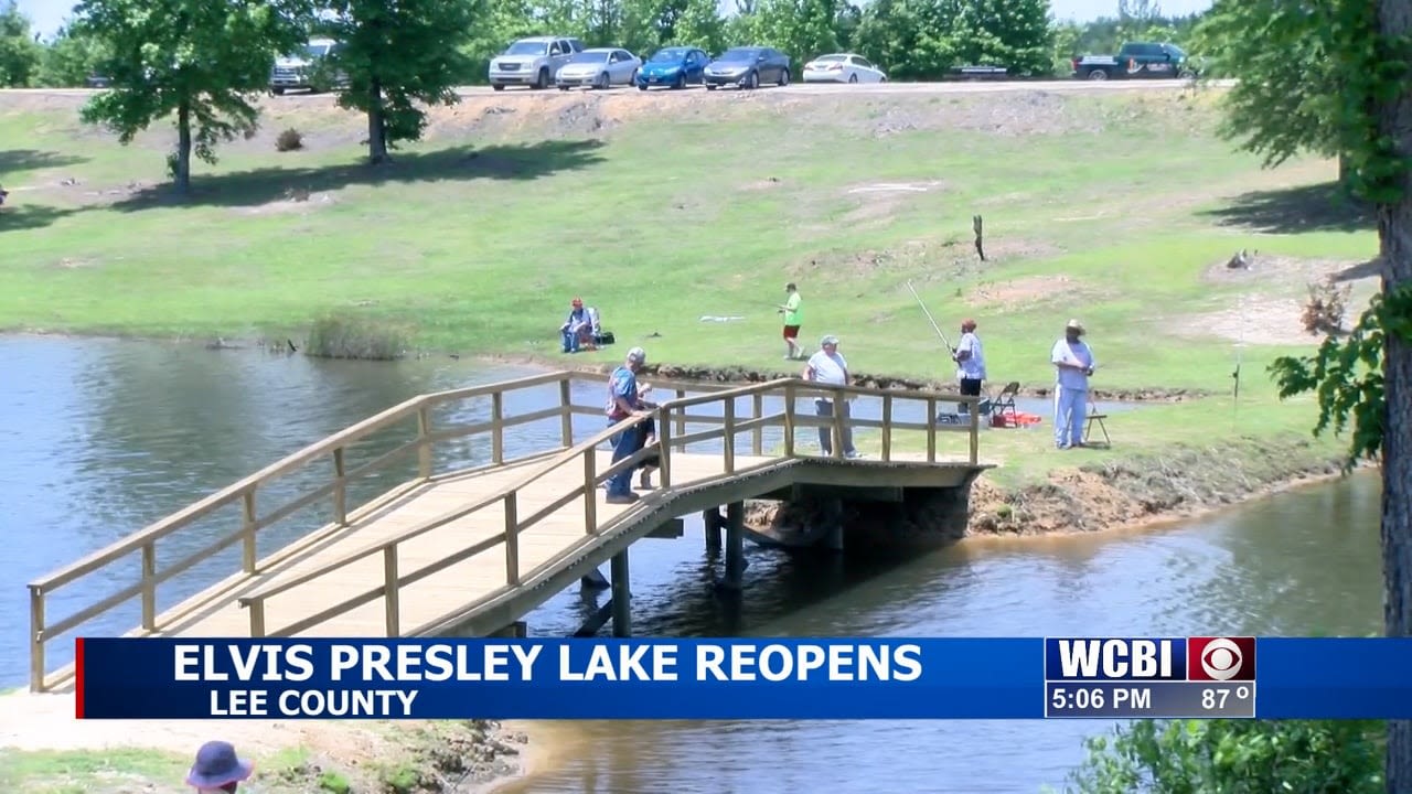 Elvis Presley Lake in Lee County reopens for recreation