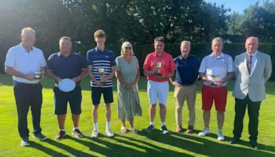 Raft of Island golfers compete for silverware in Sandown