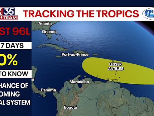 Hurricane Beryl not alone in Atlantic; NHC monitoring 3 tropical waves