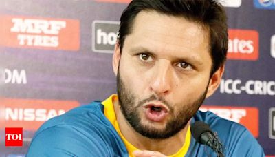 'Things don't work this way': Shahid Afridi criticizes PCB for frequent changes impacting team performance | Cricket News - Times of India