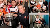 Armagh make surprise visit to children's hospital with Sam Maguire Cup