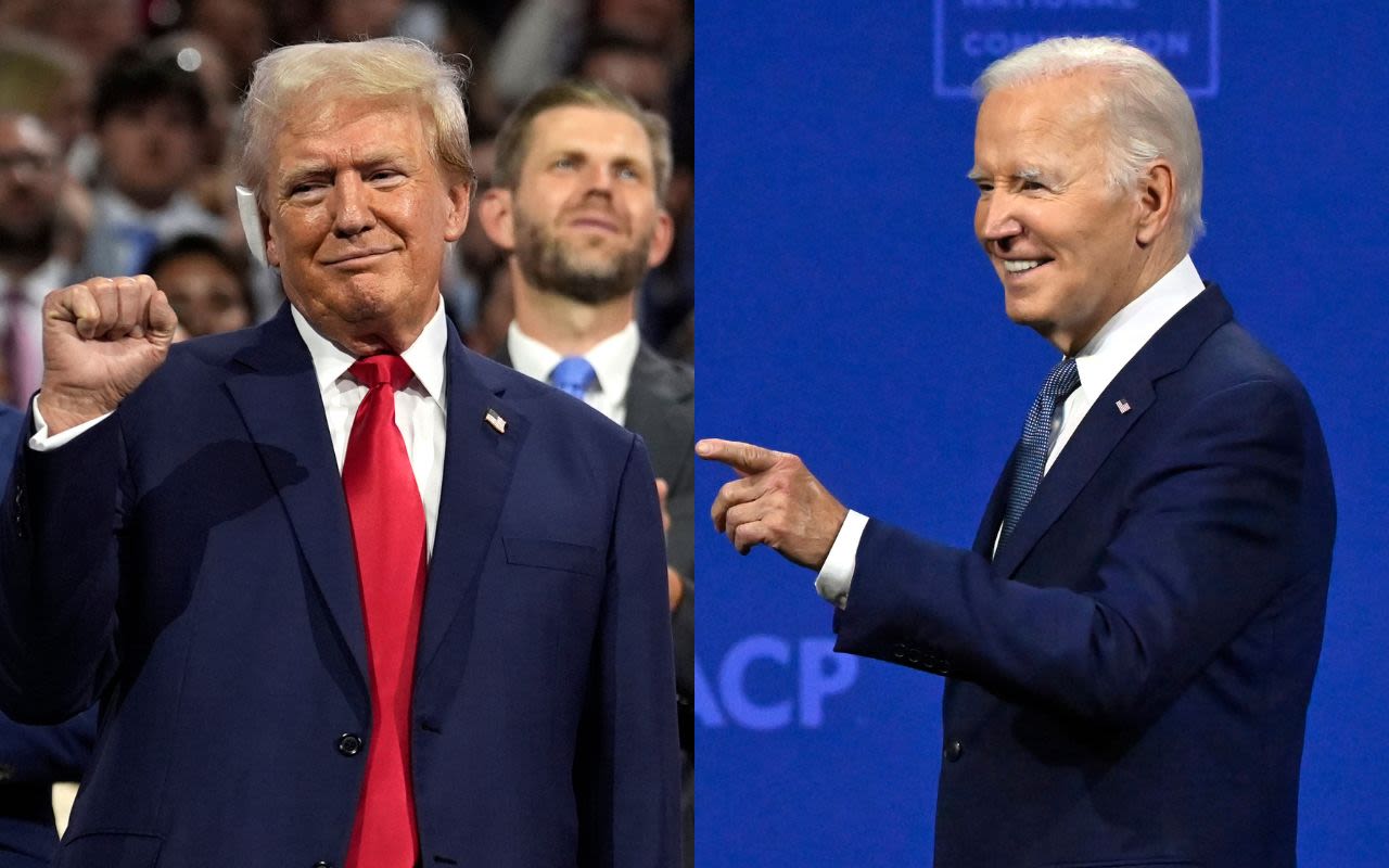 Trump Fantasizes About a ‘Biden Comeback’ As He Claims Harris’s Poll Numbers Are ‘Beginning to Crash’