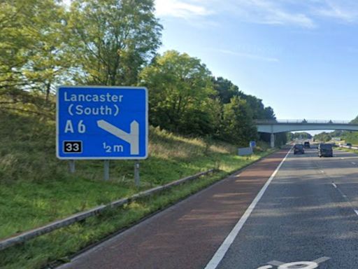 M6 closed due to crash | ITV News