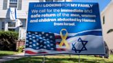 Far from Israel, NJ lawn signs aim to keep hostages in limelight: 'This is about morality'