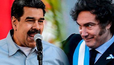 Nicolás Maduro arremete contra Javier Milei calificándolo de “malparido nazi fascista” y Argentina responde