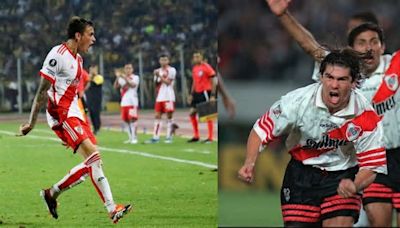 Video: el gol similar al de Fonseca que había hecho Salas en River en 1997