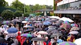 Brighter weather for Wimbledon fans as Novak Djokovic takes to centre court