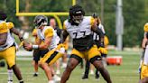 Broderick Jones was drafted to start at left tackle. He's cool with the Steelers making him earn it