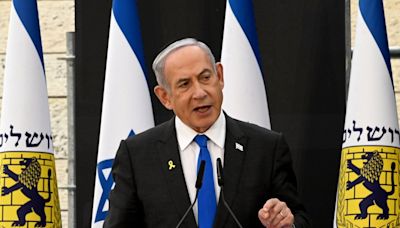 Israeli PM Benjamin Netanyahu, cabinet members lead Memorial Day events amid protests