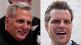 McCarthy Slams Gaetz as ‘The Hunter Biden’ of the GOP: He’s ‘Buying Coke and Paying Minors for Sex’