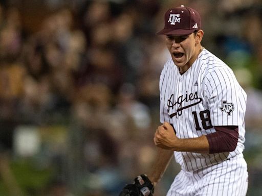 Pitching duel ends in No. 4 Texas A&M's walk-off victory over No. 2 Arkansas