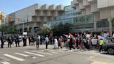 Biden's Detroit visit greeted by pro-Palestinian protesters