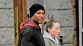 Fox star Michael Strahan spotted walking dogs with girlfriend in New York City