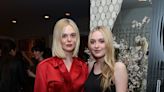 Elle and Dakota Fanning Are the Most Glamorous Sisters in Contrasting Party Looks