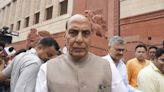 Rajnath Singh chairs key meeting with CDS, Army Chief to review security situation in Jammu and Kashmir