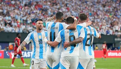 ¡A la final! Argentina jugó su mejor partido en la Copa América, le ganó 2-0 a Canadá y el domingo irá por una nueva conquista