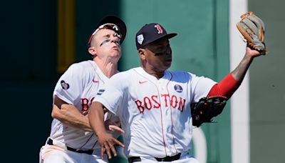 Red Sox lineup: Tyler O’Neill (eight stitches after collision) not playing