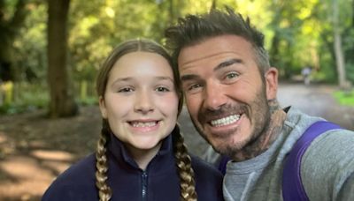 David Beckham sufre por su hija: “Harper está empezando a cambiar”