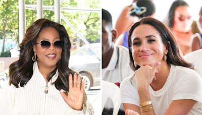 Meghan Markle reunites with Oprah Winfrey