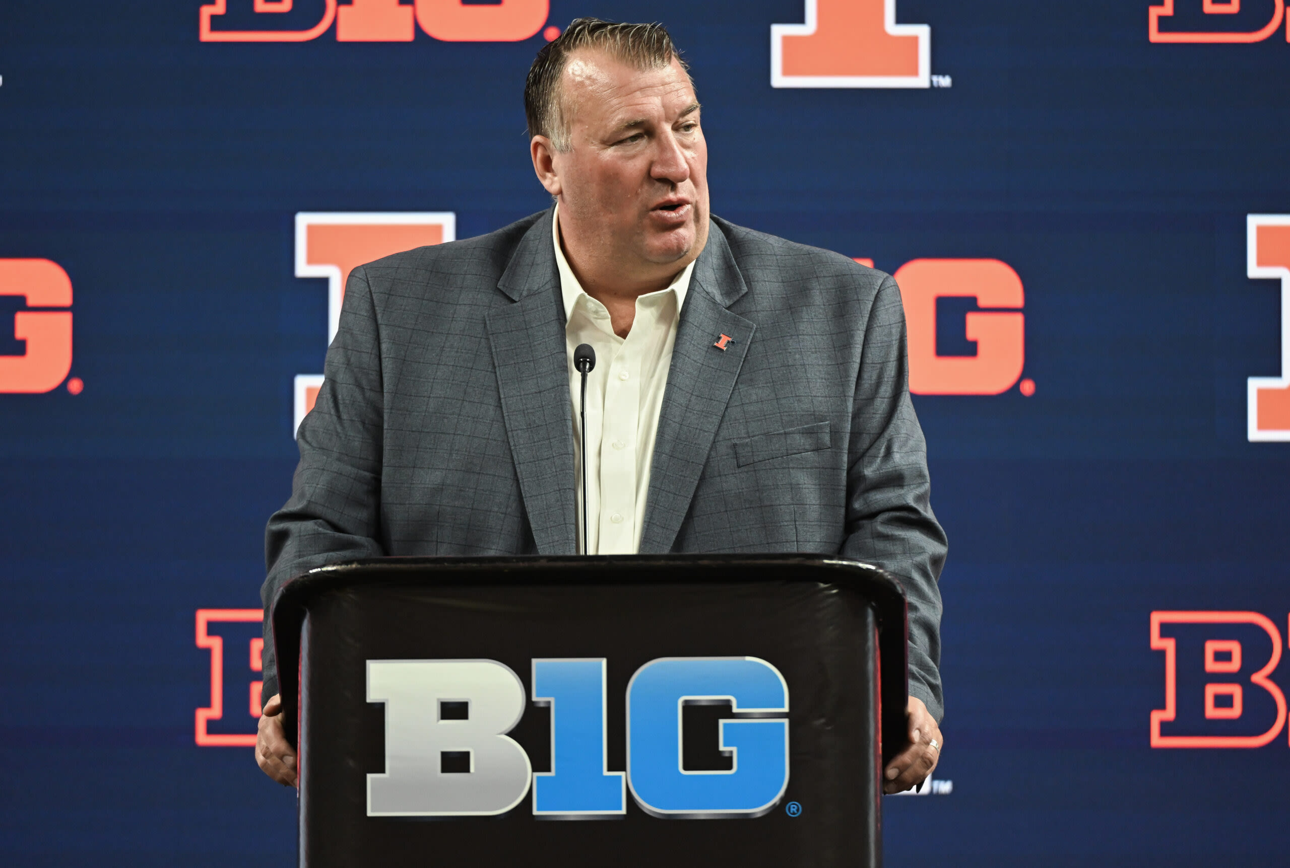 Bret Bielema explains significance behind Iowa tattoo at Big Ten Media Days